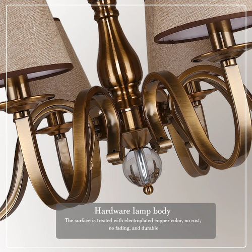 Lustre de luxe classique - vue 6 sur 15