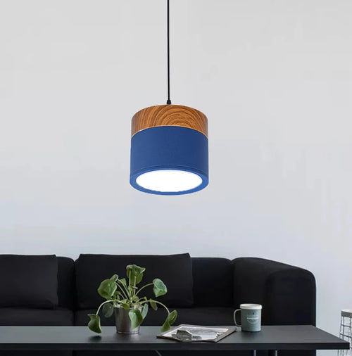 Suspension LED moderne makeron pour décoration intérieure - vue 4 sur 14