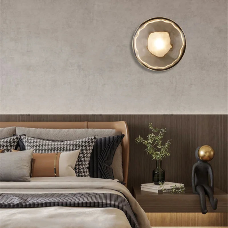 applique murale design en verre pour décoration moderne élégante - vue 3 sur 10