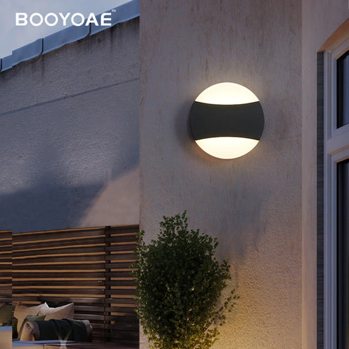 Applique murale extérieure lampe de terrasse porche avant appliques murales extérieures modernes maison de jardin appliquer applique murale étanche éclairage mural - vue 2 sur 8