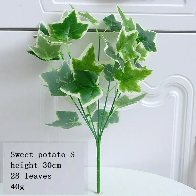 feuilles dherbe artificielles pour décoration murale et jardin - vue 20 sur 37