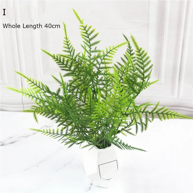 plante artificielle 7 branches pour décoration mariage et Noël - vue 3 sur 21