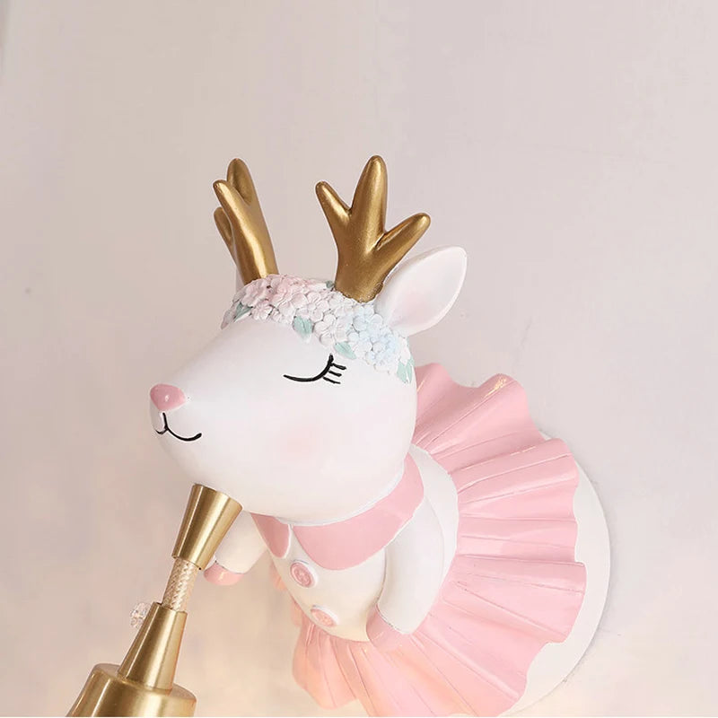 applique murale design animal en résine pour enfants - vue 6 sur 10