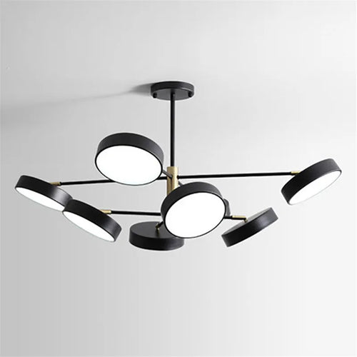lustre led moderne nordique simple pour décoration intérieure - vue 6 sur 11