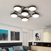 lustre à led interchangeable pour un éclairage intérieur moderne