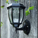 Applique murale solaire LED applique extérieure cour lumière villa solaire alimenté étanche IP55 décor de jardin éclairage clôture