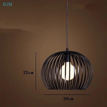 lampes suspendues industrielles vintage nordiques pour bars et restaurants - vue 11 sur 10
