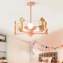 Lustre enfant LED en forme de girafe