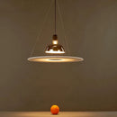 lustre d'art design italien rond moderne soucoupe volante