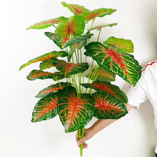 plantes artificielles monstera grandes feuilles pour décoration intérieure - vue 10 sur 21