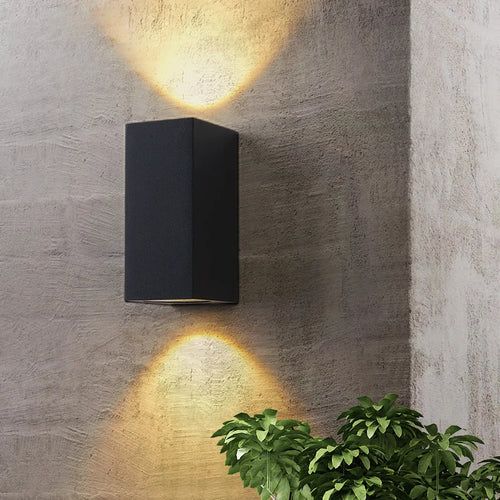 Applique murale éclairage extérieur étanche porche moderne balcon terrasse lampe IP54 applique jardin décoration éclairage mural - vue 4 sur 10