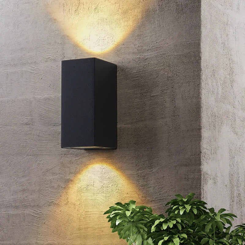 Applique murale éclairage extérieur étanche porche moderne balcon terrasse lampe IP54 applique jardin décoration éclairage mural - vue 3 sur 10