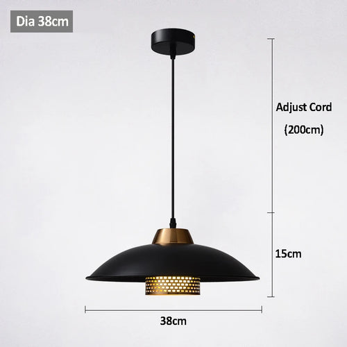 suspension en métal pour intérieur moderne et élégant - vue 7 sur 7