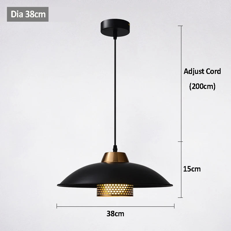 suspension en métal pour intérieur moderne et élégant - vue 6 sur 7