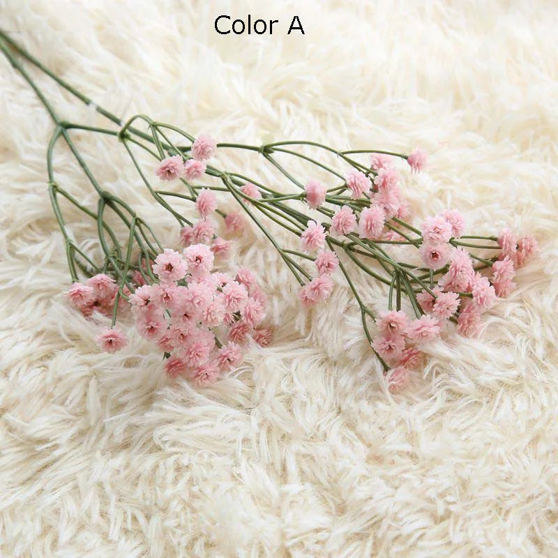 90 têtes de fleurs artificielles pour décorations variées et bricolage - vue 10 sur 12