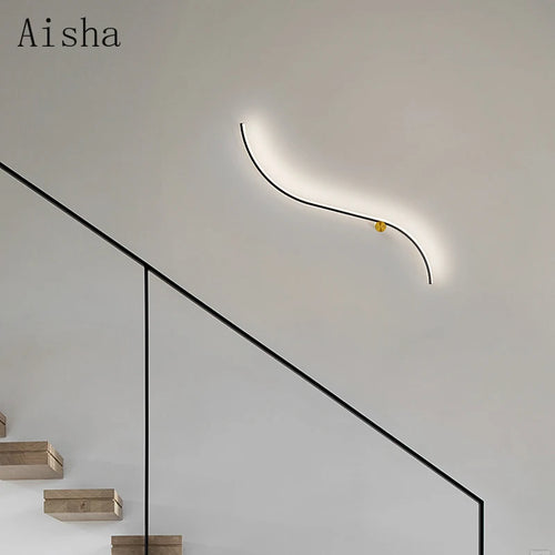 applique murale led moderne pour décoration intérieure créative - vue 3 sur 9