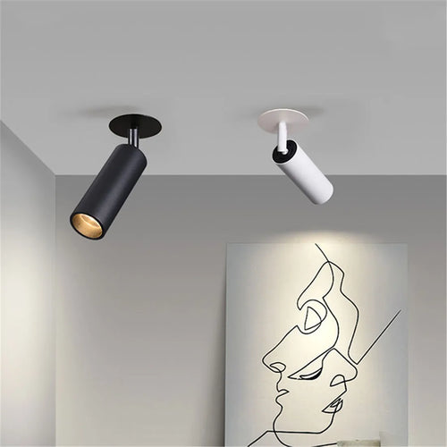 Spot led orientable cylindrique design - vue 2 sur 14