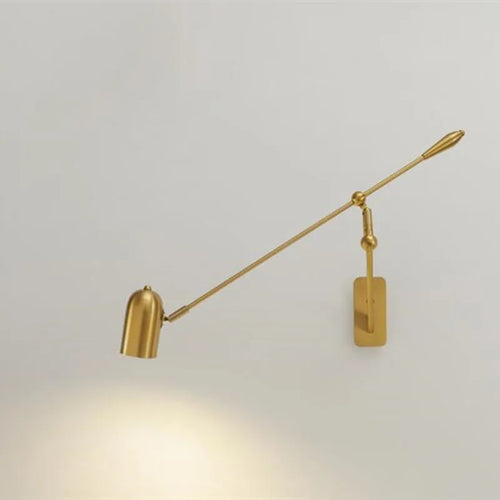 applique murale à led rétractable avec bras pliable - vue 4 sur 10