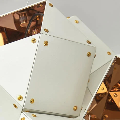suspension design en fer et pierre pour intérieur moderne - vue 5 sur 5