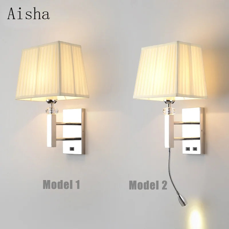 applique murale led moderne en acier inoxydable pour décoration intérieure - vue 3 sur 8