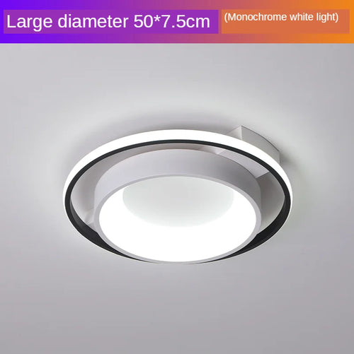 plafonnier led moderne pour éclairage intérieur esthétique - vue 7 sur 6