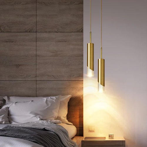 suspension en verre à led pour éclairage moderne intérieur - vue 3 sur 7