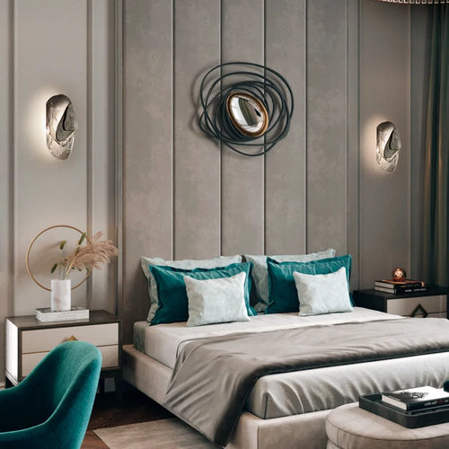 applique murale led en cristal style moderne pour décoration intérieure - vue 5 sur 6
