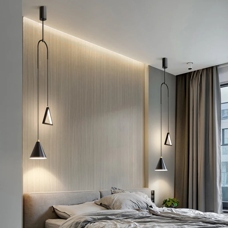 lustre moderne minimaliste design luxe pour intérieur élégant - vue 2 sur 8