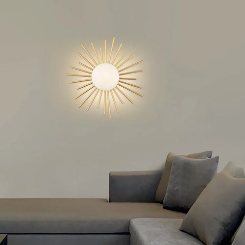 plafonnier luxe en forme de feuille de lotus style nordique décoratif - vue 5 sur 13
