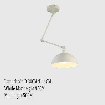 suspension nordique pliable en aluminium avec bras long led - vue 17 sur 17