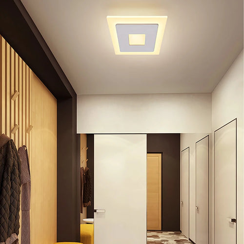 plafonnier led acrylique design moderne pour intérieur décoratif - vue 5 sur 6