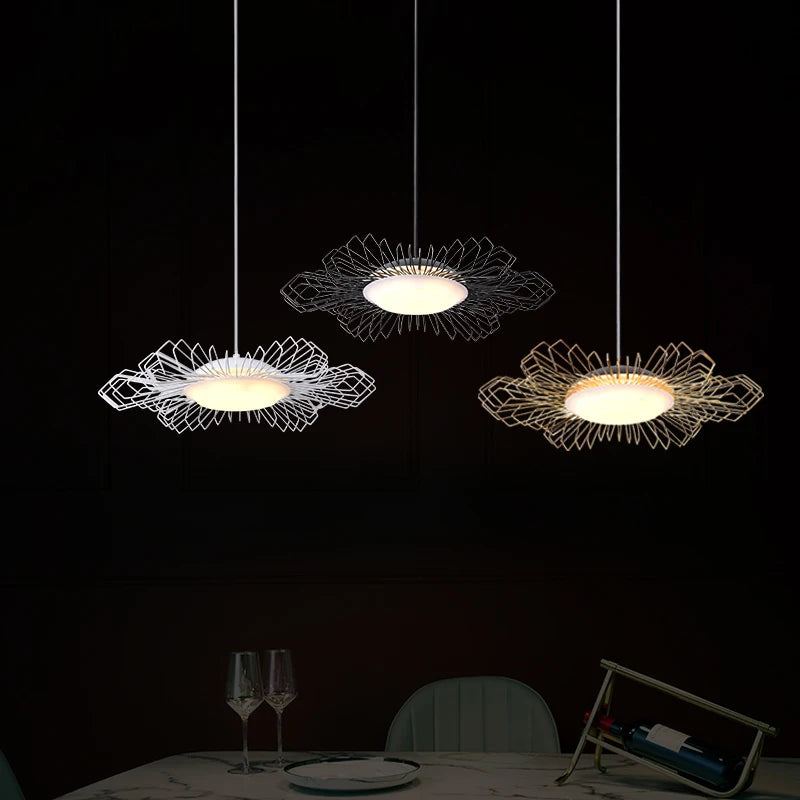 suspension design nordique ligne artistique lmap luminaire décoratif - vue 9 sur 9
