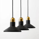 suspension en terrazzo de ciment au style industriel moderne