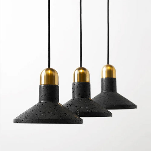 suspension en terrazzo de ciment au style industriel moderne - vue 4 sur 10