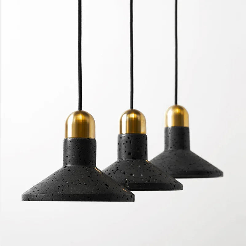 suspension en terrazzo de ciment au style industriel moderne - vue 4 sur 10