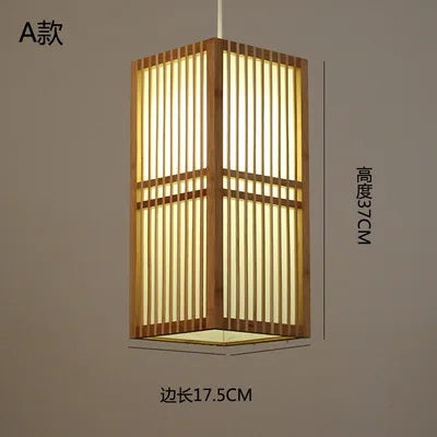 lustre en bambou style zen pour ambiance relaxante - vue 25 sur 29
