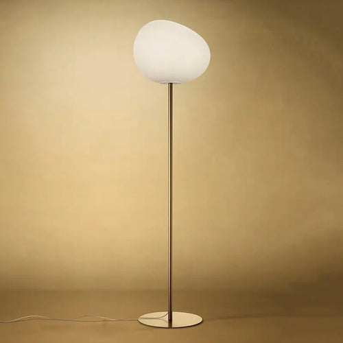 lampadaire moderne en verre design foscarini lampe à led décorative - vue 4 sur 10