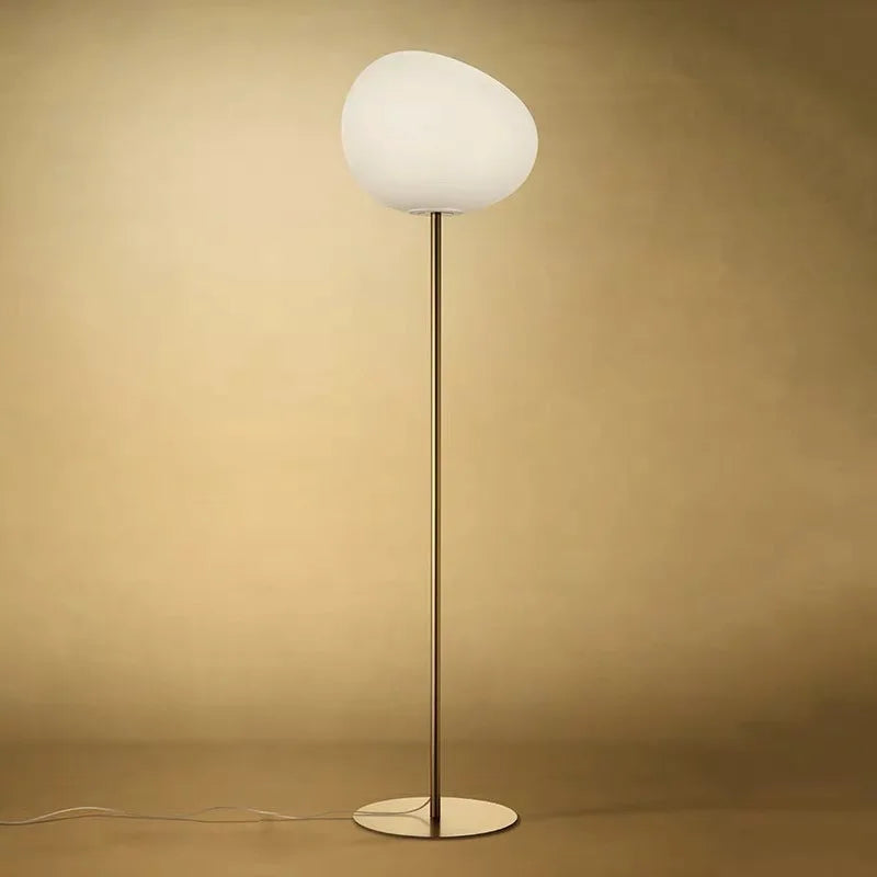 lampadaire moderne en verre design foscarini lampe à led décorative - vue 3 sur 10
