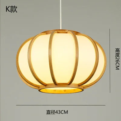 lustre en bambou style zen pour ambiance relaxante - vue 9 sur 29