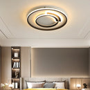 plafonnier led moderne en fer forgé acrylique décoration intérieure