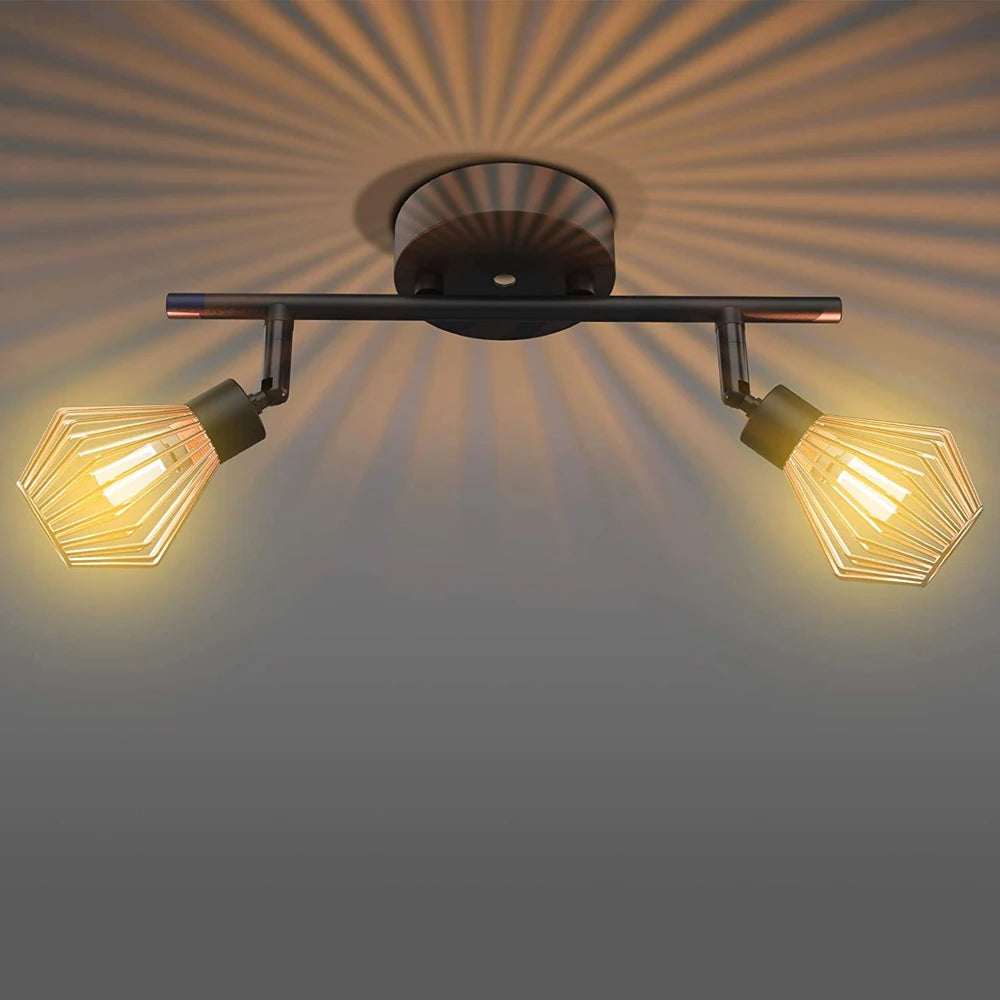 lustre nordique led rotatif vintage moderne pour décoration