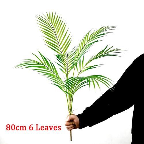 grand palmier artificiel plantes tropicales décoration intérieure et extérieure - vue 12 sur 13