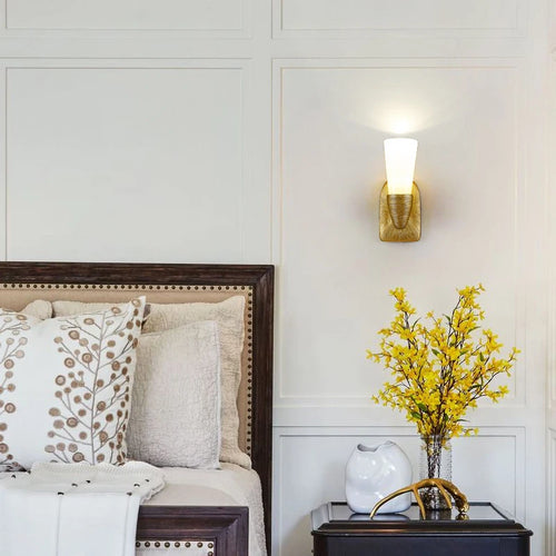 applique murale créative en feuille d'or pour intérieur - vue 5 sur 8