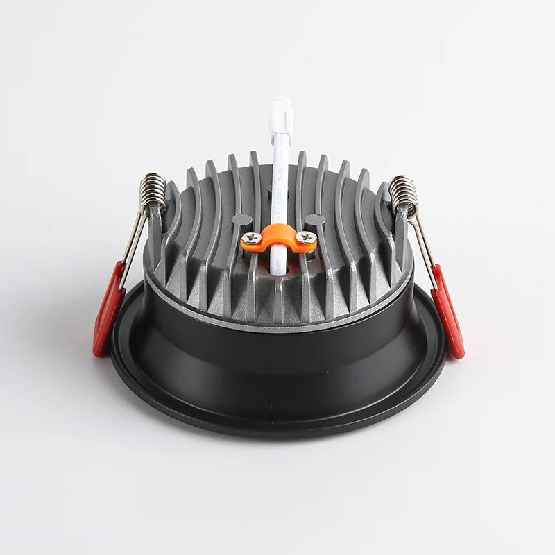 spot led encastrable antireflet dimmable pour intérieur - vue 5 sur 6