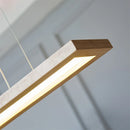 suspension led modernes créatives minimaliste en bois