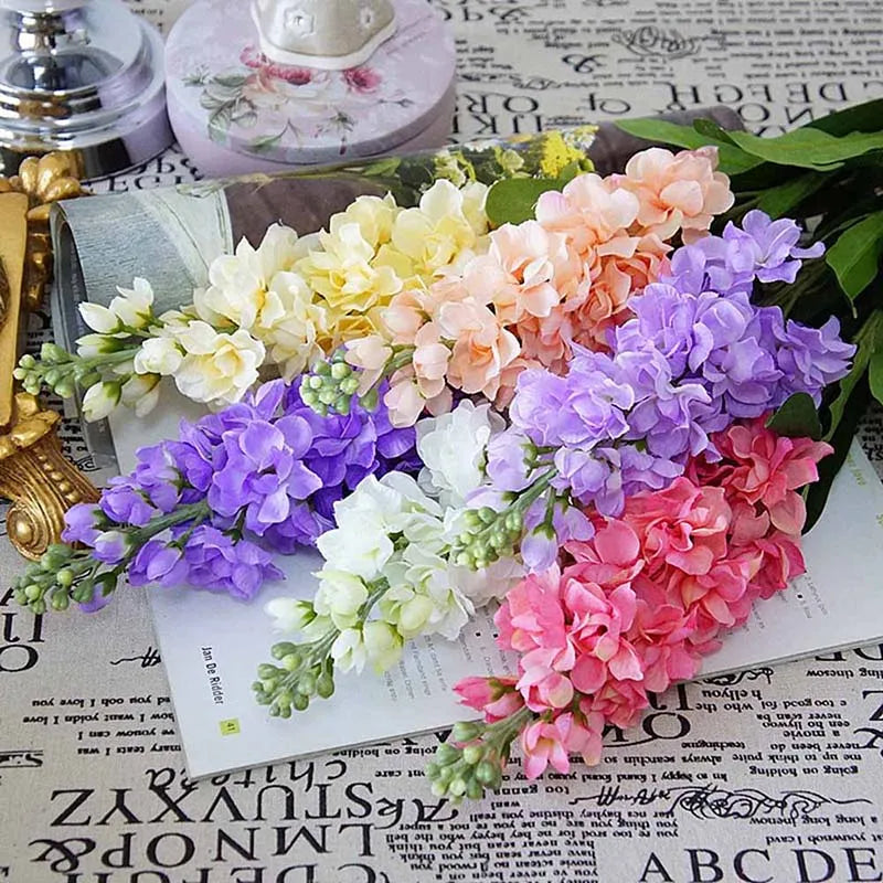 grande branche de fleur artificielle pour décoration automnale et mariage - vue 4 sur 14
