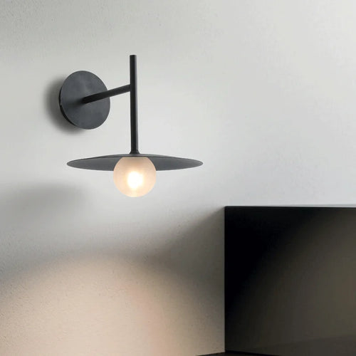 applique murale nordique design soucoupe volante éclairage décoratif moderne - vue 3 sur 9