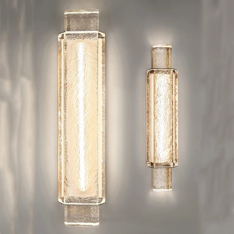 applique murale en cristal à led pour décoration intérieure lumineuse - vue 2 sur 8