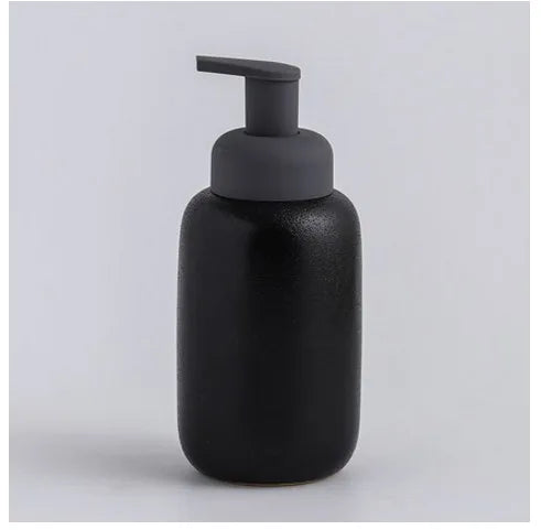 distributeur de savon en céramique mousse pressante pour salle de bain - vue 14 sur 18