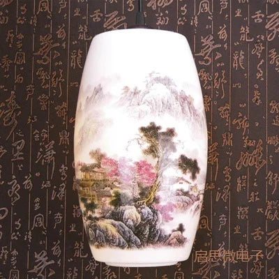 Suspension chinoise en céramique - vue 23 sur 30
